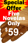 Special Offer, 5 Novelas for $59.00