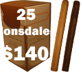 25 Lonsdales for $140.00